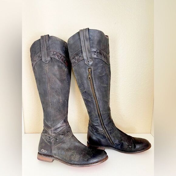 Bed Stu Midge knee high Western riding Boot 9.5/10 - Picture 6 of 13